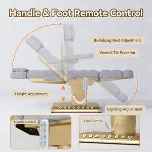 <span class=keywords><strong>Chaise</strong></span> longue de beauté inclinable à 4 moteurs Turri Camilla <span class=keywords><strong>Chaise</strong></span> cosmétique au design moderne pour salon Maca De Estética Cama De Belleza - Product Image 3