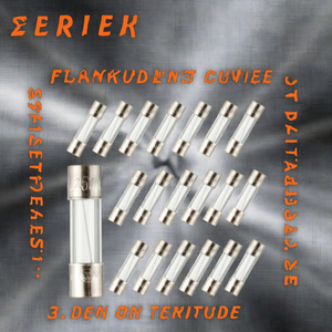 Fusible métallique à fusion rapide 5x20mm 1A-20A 125V/250V certifié RoHS VDE pour basse tension F5AL F1AL250V, pour micro-ondes et circuits automobiles - Product Image 2