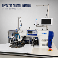 Machine à coudre industrielle TS-850, équipement automatique pour la pose de patte de manche de chemise, pour usine de confection TOPSEW
