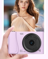M11 kamera Digital Travel Shoot 44 Mage Pixe kamera anak anti-guncang 16X Zoom portabel kamera Vlogging CCD untuk siswa