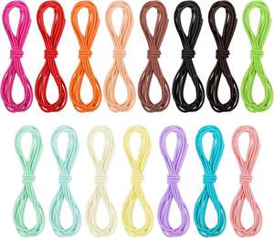 Cordón de Macramé Elástico de 2 mm, Longitud Personalizable, Alta Tenacidad, para Zapatos, Prendas, Abalorios, Costura, Joyería, Manualidades - Product Image 1