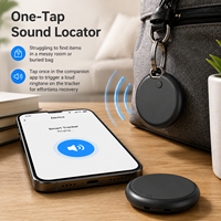 Traceur GPS intelligent certifié MFi, mini dispositif de suivi GPS compatible avec Airtag Apple Google Find My