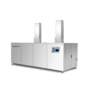 Nouvelle machine de nettoyage par ultrasons entièrement automatique, électrique, industrielle, multi-réservoirs, en acier inoxydable, 8000W, dégraissage multi-étapes, plastique - Product Image 1