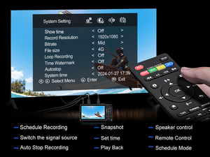 URay Tech Enregistreur Vidéo Numérique 4K30 HDMI VGA CVBS YPbPr pour Caméra, Endoscope et Enregistrement Vidéo de Jeux - Product Image 5