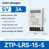 Alimentation à découpage AC-DC Chint LRS 220V 5V/12V/24V/36V/48V 5A avec protection contre les surcharges et les surchauffes Modèle S-350W (Chine continentale)