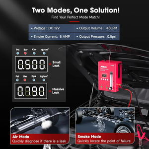 เกจวัด<span class=keywords><strong>ค</strong></span>วามดันดิจิทัล L3000แอนเซล12โวลต์ปั๊<span class=keywords><strong>ม</strong></span>สุญญากาศหาตำแหน่งท่อน้ำมันเชื้อเพลิงรั่วเครื่องทำควันรถยนต์ - Product Image 4