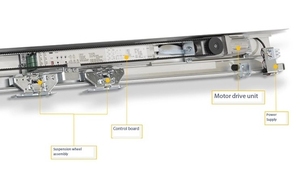 Geze GX100 cửa cảm ứng thông minh yên tĩnh chống trộm cửa trượt điện điều khiển từ xa cho các ứng dụng khách sạn công nghiệp - Product Image 6
