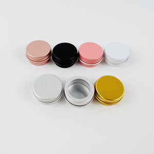 En stock, étui à bijoux de 2oz 4oz, ornements cosmétiques pour les ongles, boîtes en aluminium colorées avec couvercle scellé fileté - Product Image 5