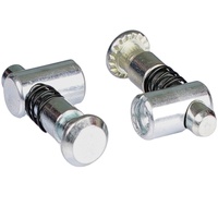Accessoires de connecteur en acier au carbone zingué à fente en T pour profilés en aluminium avec boulon, angle réglable