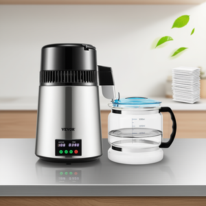 Destilador de Agua Vevor de 1.1 Galones, Purificador de Agua Eléctrico de Acero Inoxidable para Encimera, 750W - Product Image 2