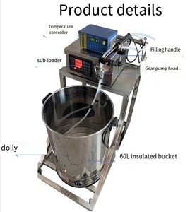 Machine de remplissage liquide collante de liquide de lavage de <span class=keywords><strong>vaisselle</strong></span>/<span class=keywords><strong>savon</strong></span> de main/shampooing/bouteille détersive - Product Image 3