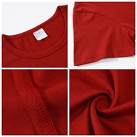 T-shirt pour femme en tissu polyester et coton violet, grande taille, décoré de plumes, lettres et boutons