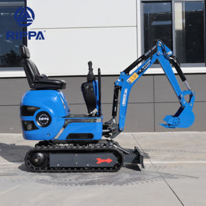 Miniexcavadoras <span class=keywords><strong>IPPA</strong></span> de 0.7 Toneladas, EPA EURO 5, Excavadora Pequeña con Motor Kubota y Brazo Giratorio - Product Image 4