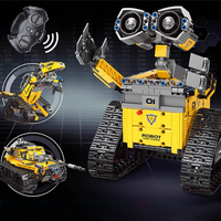 Robot de Control Remoto 3 en 1, Juguete de Construcción RC, Set de Aprendizaje STEM Technik, Robot Tanque Mecánico Dinosaurio, Bloques de Construcción Educativos para Ingenieros