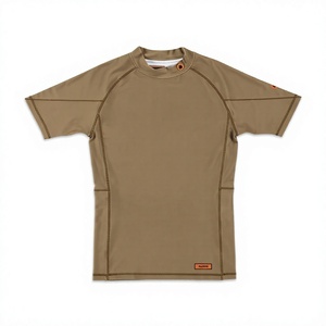 เสื้อรัดกล้ามเนื้อสำหรับบราซิลเลียนยิวยิตสูแบบไม่ใช้ผ้าป้องกัน (No Gi) ขายส่ง รับสั่งทำลายพิมพ์ ยืดได้ 4 ทิศทาง แห้งเร็ว ผู้ผลิต OEM - Product Image 3