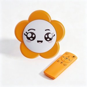 Veilleuse intelligente à 3 vitesses avec minuterie, lumière douce et chaude, télécommande, rechargeable, en plastique, pour apaiser bébé, capteur de pleurs, éducative et apaisante - Product Image 2