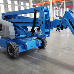 Заводская цена, уличный подъемник Sky Lift 230 кг, телескопический коленчатый подъемник, электрическая самоходная подъемная платформа для высотных работ с CE - Product Image 6