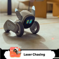 Robot Mascota Loona, Mascota IA con Cámara 3D ToF, Reconocimiento de Gestos, 1000 Expresiones, Compañero con ChatGPT, Regalo para Niños y Adultos, EVA, Venta al Por Mayor