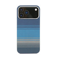 Étuis de téléphone Laudtec en fibre de carbone véritable pour iPhone 18 Pro Max, coque arrière fine antichoc, charge magnétique, vente en gros OEM