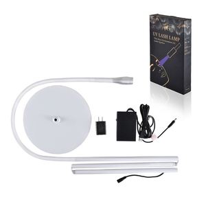 Lampe de sol UV LED professionnelle Elanby FL009 pour extensions de cils, système à pédale, colle certifiée CE ROHS, garantie 1 an, noire - Product Image 3