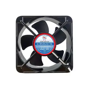 8 inch 20060 electric fan cheap price low industrial floor soundless DC Brushless Cooling Fan
