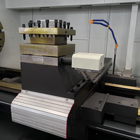 Tour CNC horizontal CK61100 de fabrication directe, banc de 3000 mm, alésage de broche large, machine CNC robuste pour l'acier et le fonte.