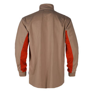 Chemise de travail ignifuge Xinke en mélange acrylique, personnalisable, avec coutures surjetées, vêtement de sécurité - Product Image 2