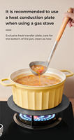 2023 populaire moulage sous pression ustensiles de cuisine en aluminium marmite antiadhésive casseroles économie d'énergie chaudron carré pot à soupe