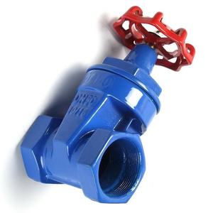 วาล์วประตูเหล็กดัดเกลียวสูง PN16 แบบเกลียว BSP/NPT สำหรับน้ำประปา รุ่น Z15W-16Q ขนาด 1 นิ้ว DN2580 - Product Image 2