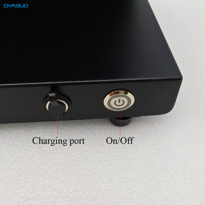 एल आकार एलसीडी रेस्तरां डिजिटल मेनू बोर्ड कियोस्क के साथ कैपेसिटिव टच स्क्रीन एनीमेशन समर्थन अंतर्निहित बैटरी क्लाउड-आधारित सेमी - Product Image 4