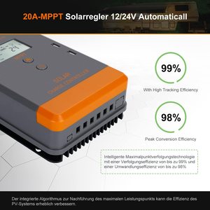 PowMr <strong>Solar</strong> Charger <strong>Controller</strong> 12V 24V Auto 20A 30A 40A <strong>Solar</strong> <strong>Controller</strong> MPPT <strong>Solar</strong> Charge <strong>Controller</strong> - Product Image 5