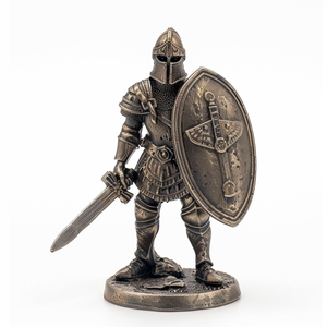 Fabricant de figurines de soldats en métal 3D en miniature, sur mesure, antique, en zinc, sculpture de soldats en métal - Product Image 3