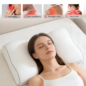 Almohada Espacial <span class=keywords><strong>de</strong></span> Rebote Lento YUE RISE para Masaje Cervical, Soporte para la Columna Vertebral, Cuidado del <span class=keywords><strong>Cuello</strong></span>, Almohada Terapéutica <span class=keywords><strong>de</strong></span> Regalo - Product Image 2