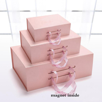 Boîte de calendrier d'emballage magnétique en papier plié en carton de luxe personnalisé pour les petites entreprises