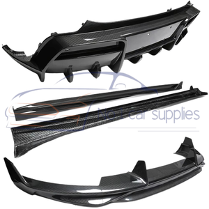 Kit Carrozzeria in Fibra di Carbonio per Tesla MODEL Y Juniper 2025+, Paraurti Anteriore, Diffusore Posteriore, Minigonne Laterali Lucide/Opache - Product Image 2