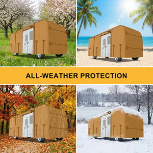 Housse de camping-car Bestway Custom Class en tissu non tissé, imperméable, résistante aux UV, rejet IR à 70 %, couleur et logo personnalisés <span class=keywords><strong>pour</strong></span> usage extérieur - Product Image 3