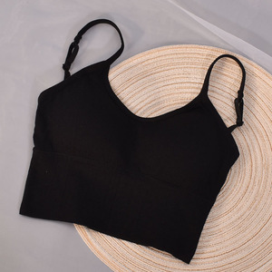 Soutien-gorge sans couture de style débardeur à bretelles en U de haute qualité <span class=keywords><strong>pour</strong></span> femmes enceintes, confortable, enveloppant la poitrine, débardeurs, camisoles - Product Image 5