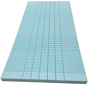 2 inch làm mát Gel Bộ nhớ bọt Nệm Topper chỉnh hình áp lực cứu trợ Nệm Pad sóng và khối thông gió thiết kế - Product Image 1