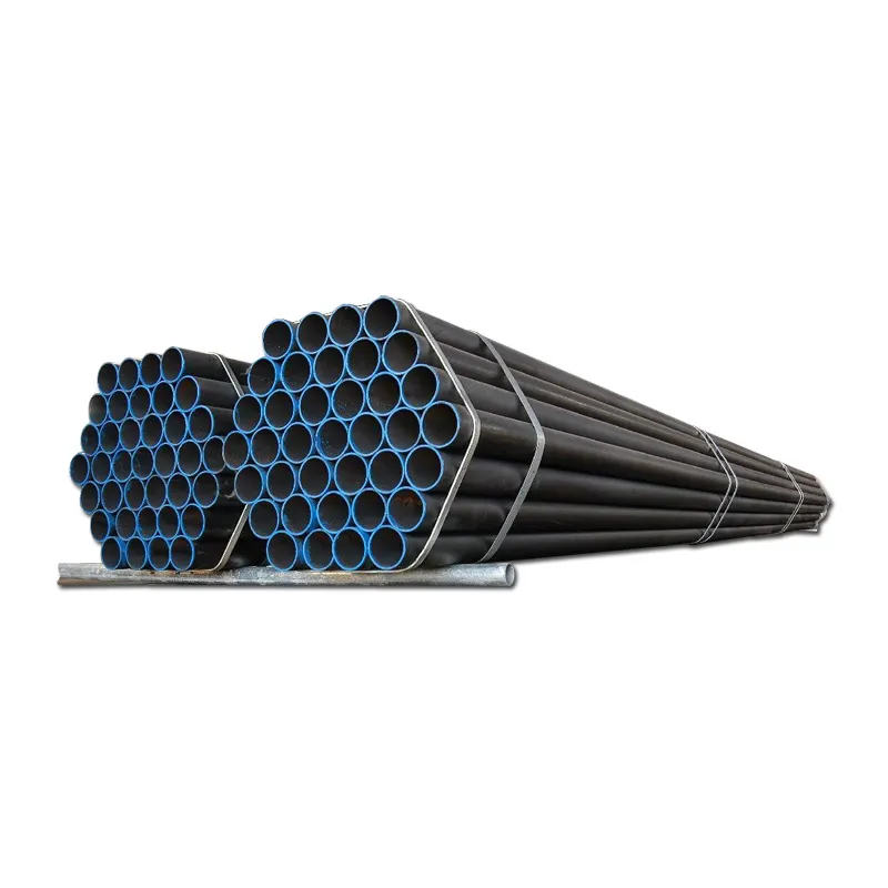 China carbon steel pipe erw round steel pipe and tube for roller conveyor system