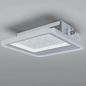 Surface Mounting smart control gas station light fixtures 100w