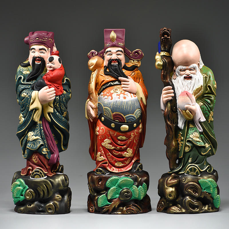 ทาสีชิงชัน Fu Lu Shou