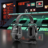 Casque tactique haut de gamme Qualcomm ANC ENC BT 5.5, étanche IPX6, avec écouteurs intégrés, DB135 Science Research, haut-parleurs 40 mm