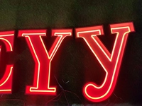 Lettres et chiffres lumineux LED 110V pour enseignes commerciales, décoration d'entrée de casino, hôtel, complexe hôtelier
