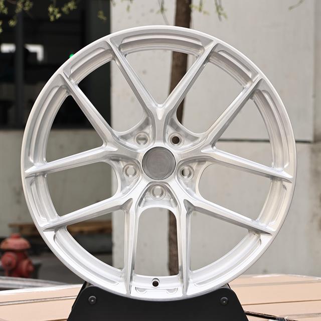 19 20 21 22 24 Inch P101SC  5x112 5x120 5x114.3 Rims Brushed  Alloy Forged Wheels for Mercedes S63 S65 S580 Tesla Model S Plaid
