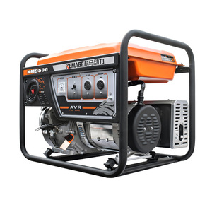 Kemage Km9500 8Kw Single Phase <b>Gasoline</b> <b>Generator</b> 220V Avr Voltage Regulator Portable For Home Use - Product Image 5