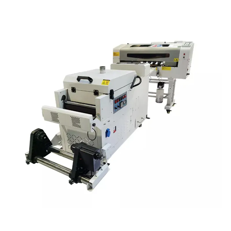Qike K2030 A1/A3 Size Direct to Film Printing Machine PET Film T-shirt dtf Printer printing and Powder Shaking Machine