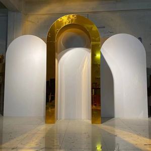 Trang Trí Backdrop Lớn Sang Trọng IFG Trang Trí Sự Kiện Đám Cưới PVC & Acrylic Lotus Wall Backdrop Trang Trí - Product Image 5