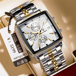POEDAGAR Montre Homme Tendance Multifonctionnelle Nouvelle Collection Chronographe Étanche à Quartz Diffusion en Direct Commerce Extérieur Vente Chaude - Product Image 1