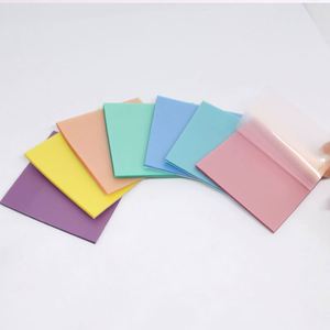 Transparent Sticky Notes Shining 3*3inch School Supplies Colorful <b>Memo</b> <b>Pads</b> Stationery Self-Adhesive - Product Image 2