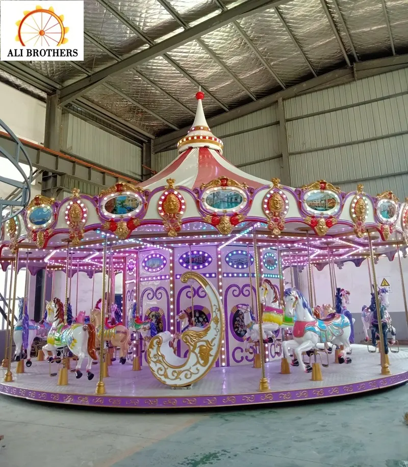 Hot sale amusement park merry go round carousel for sale